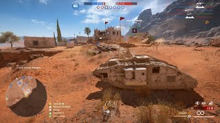 Battlefield 1 - Conquest Landship Tank Gameplay - 4K No Commentary [70] screenshot 4