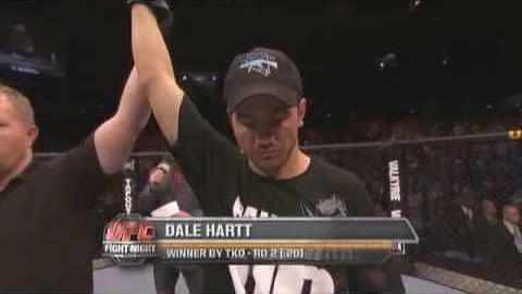 UFC Fight For The Troops - Dale Hartt breaks Corey...