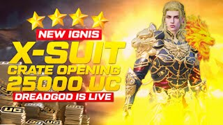 NEW IGNIS X-SUIT CRATE OPENING IN BGMI/PUBG| Luckiest Crate Opening| #bgmi #crateopening #pubgmobile