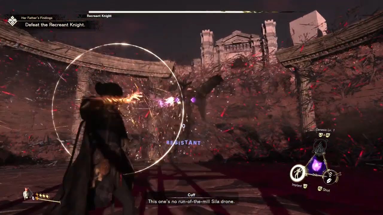 Recreant Knight (Tanta Sila?) Looks Amazing - First Battle Hard Mode Star Rating