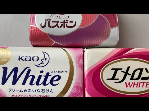 古い石鹸を削る🧼ソープカービング   ASMR shave soap