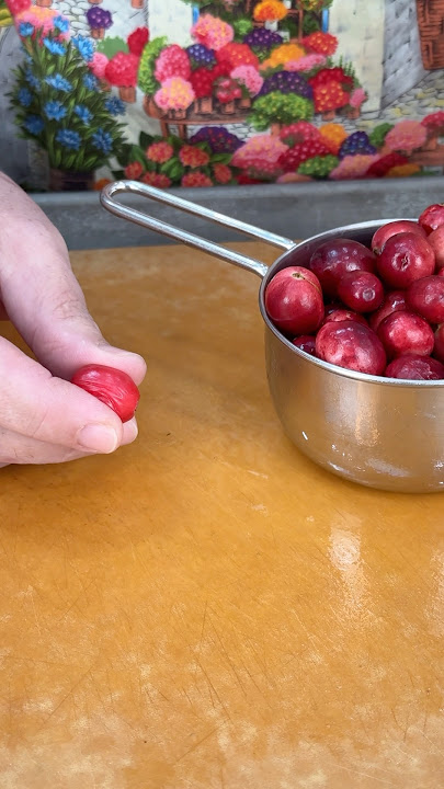 Two Ways to Check Fresh Cranberries Freshness!