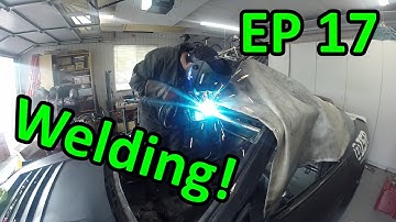 Project 240 - Le Drift Car II | Ep. 17 - Welding! | FD Spec Cage Build
