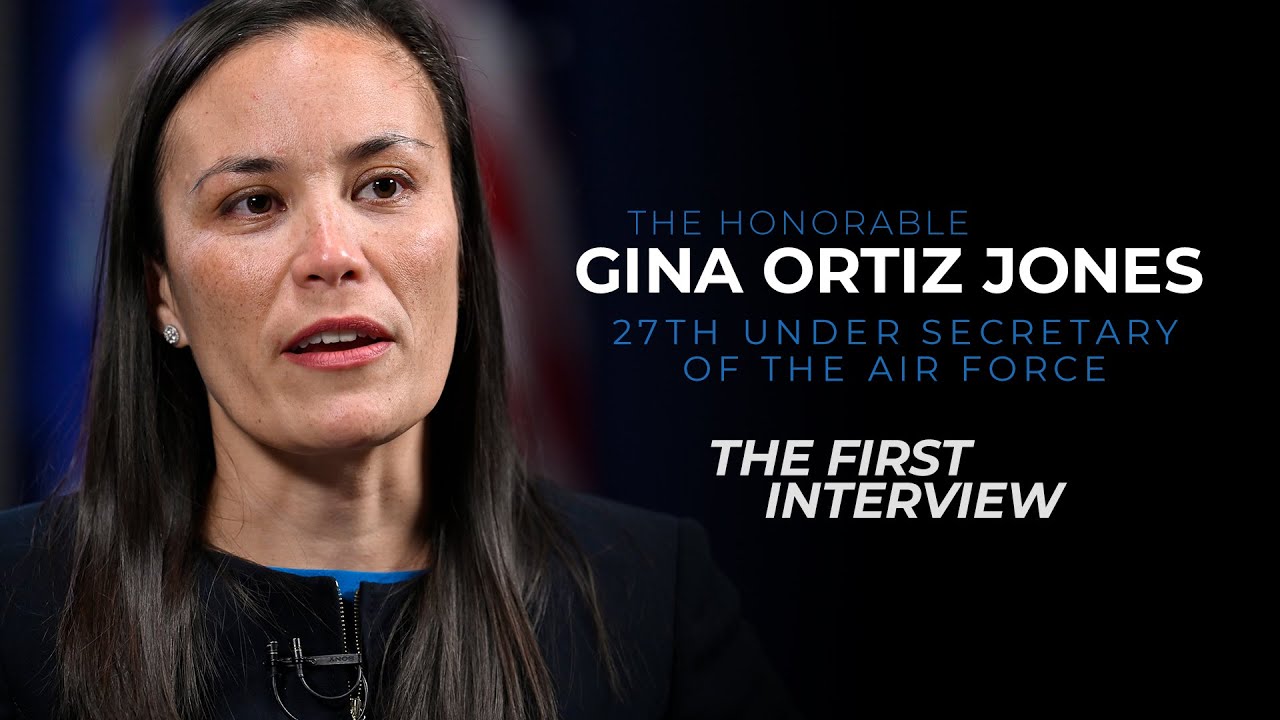 Under Secretary Of The Air Force Gina Ortiz Jones First Interview Youtube