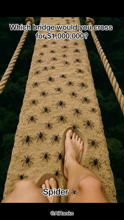Step here for $1,000,000 — if you can! #reels #shorts #wtf #lol #scary #challenge #dangerous