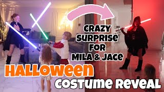 Crazy SURPRISE Present Reveal & Esmé's HALLOWEEN Costume Reveal!