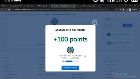 ​Embed a Dashboard into the Accounts Page | ​Customize the CRM Analytics Customer Insights App
