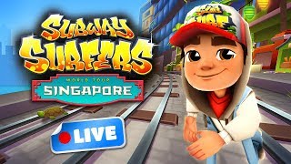 🔴 Subway Surfers World Tour 2017 - Singapore Gameplay Livestream screenshot 4