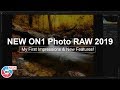NEW ON1 Photo RAW 2019 First Impressions & New Features