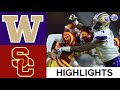 #5 Washington vs #20 USC Highlights | Week 10 | 2023 College Football Highlights