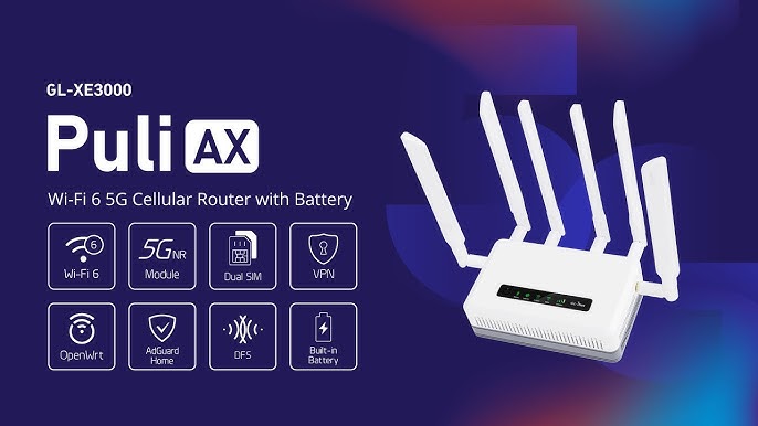 Flint 2 GL.iNet AX6000 VPN Router by FlashRouters