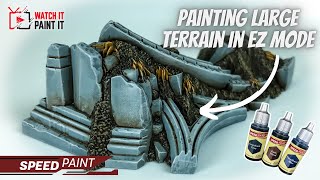 Experimenting with Speedpaint | Painting Terrain or Scenery