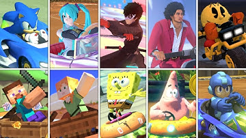 Sonic Racing CrossWorlds but its Mario Kart!