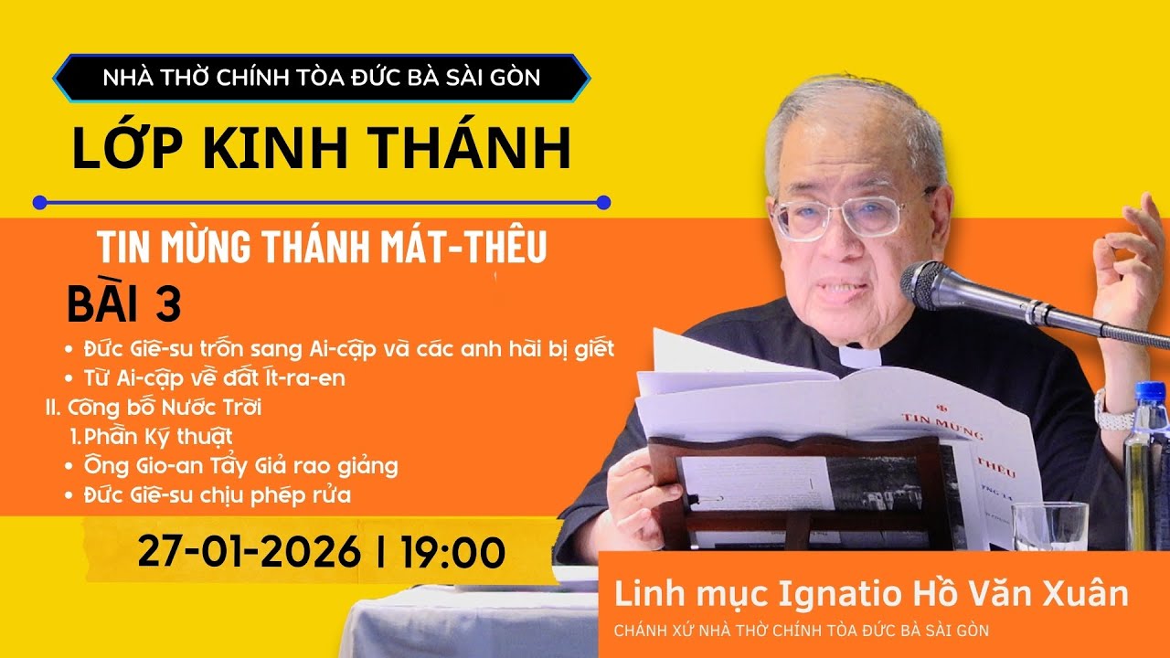 Bài 3: II. Công bố Nước Trời | Học hỏi TIN MỪNG THÁNH MÁT-THÊU