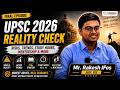 UPSC 2026 Reality Check | Risks, PYQs, Study Hours & Mentorship | AIR 85 Rakhesh IFS | Episode - 4