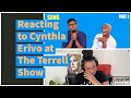 REACT TO: Cynthia Erivo at The Terrell Show with Song Association *I CRIED TWICE*