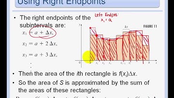 5.1 - Areas & Distances (Riemann Sums, Right,Left,Midpoints)