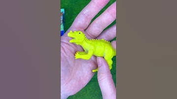 DINOSAUR ASMR Oddly Satisfying Unboxing Mystery Blindpack Jurassic World Park Surprise Toy T Rex