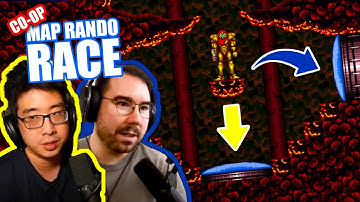 Me and Imyt vs TEN Other Teams | Super Metroid Co-op Map Rando Weekly