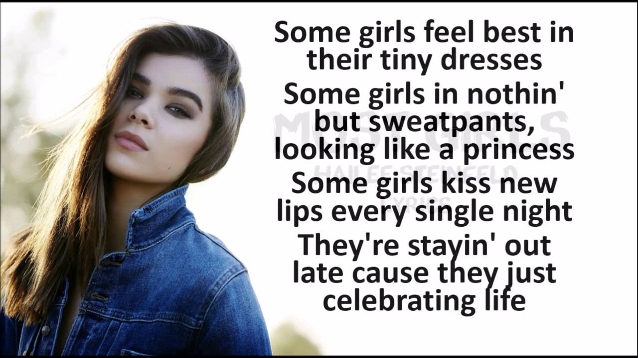 Hailee Steinfeld Most Girls LYRICS HD YouTube Hailee Steinfeld Most Girls LYRICS HD YouTube