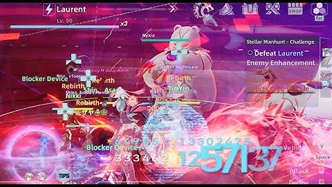 Raid Laurent 1:42 clear - Tower of Fantasy