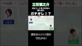 立花慎之介　犬にリードを付けない飼い主に　ガチギレ！？#立花慎之介 #村瀬歩  #2023夏アニメ #tvアニメ #異世界転生 #異世界アニメ #shorts