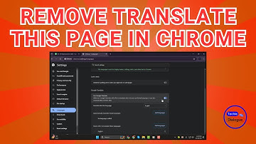 How to Remove Translate This Page in Chrome - Quick Tutorial [2025]