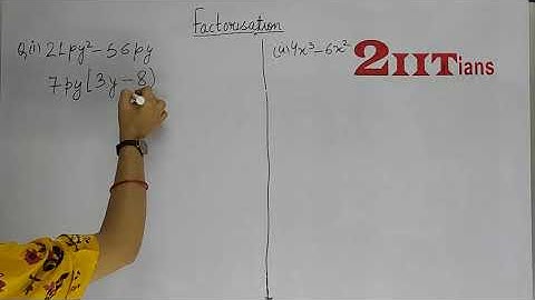 Factorisation Class 9 Maths ICSE | Exercise 4.1 Q 2 | ML Aggarwal Solutions