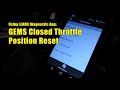 Atlantic British Presents: Using iLand App - GEMS Closed Throttle Position Reset