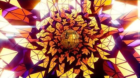 Gold Disco Ball | Motion Graphics - Videohive template
