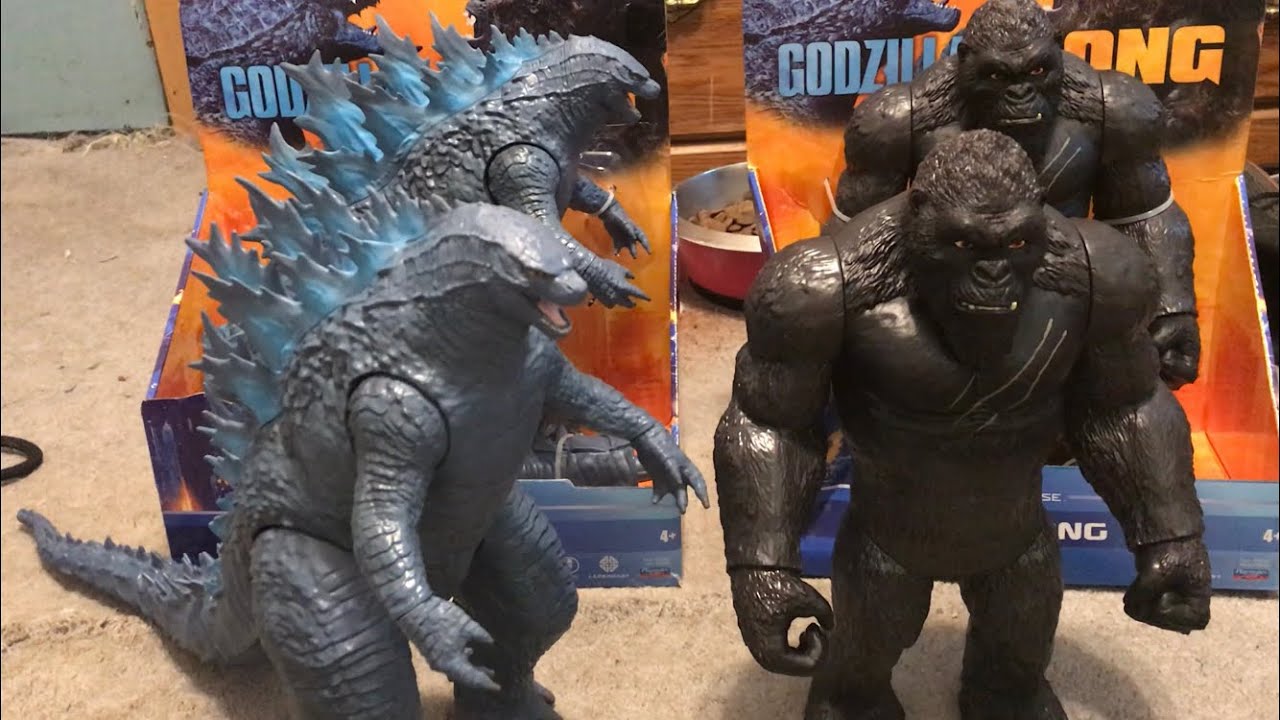 New Giant Kong And Giant Godzilla Unboxing And First Impressions Godzilla Vs Kong 2021 Youtube