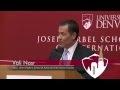 &quot;The Arab Spring - Where Do We Go From Here?&quot; a Lecture by Vali Nasr