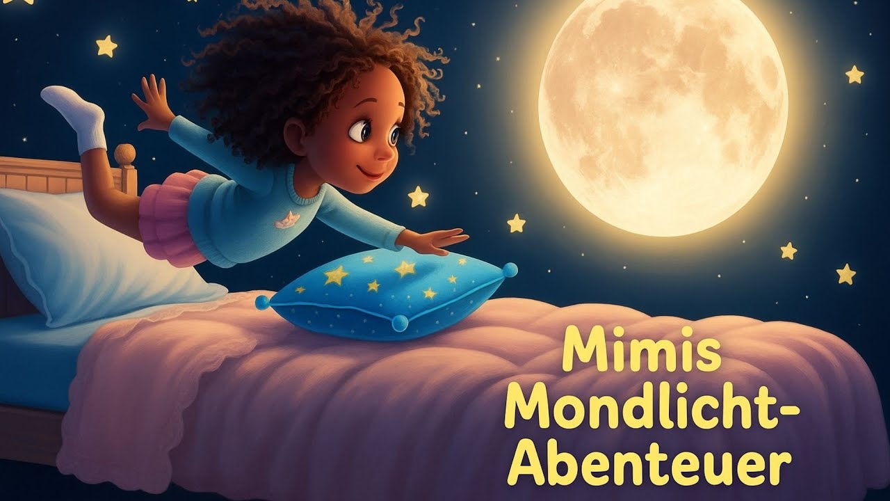 🦊 Mimis Mondlicht-Abenteuer | Einschlafgeschichte für Kinder | Gute Nacht mit Fantasie