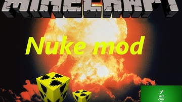 Minecraft Mod Show Case the nuke mod