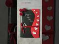 🍒 red colour ki card#shortsfeed #homemadepapercraft #viral #carddesigner