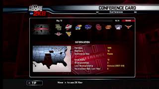 Big 12 Conference 2023 Updated Overview - College Hoops NCAA 2K8