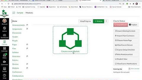 Canvas: Adding Content to your Canvas Course