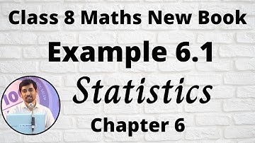 TN Class 8 Maths Statistics Example 6.1 Chapter 6 Construction of frequency distribution table