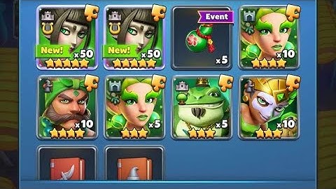 Puzzle breaker video 72: Easy raid with 38k power team and review 2 new hero after testing