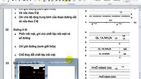 Tự học MicroStation: Biên tập Bản đồ Địa chính