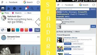 How to switch facebook to basic and old version / Uc browser Standard Facebook Mode | 2018 Explained screenshot 4