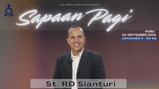 Selamat Pagi HKBP Pangkalpinang || St. RD Sianturi || Rabu, 03 September 2025