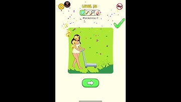 Delete Puzzle Erase Her: ALL LEVELS 38 Mordernize it Solution #SSSBGames #youtubeshorts #Shorts