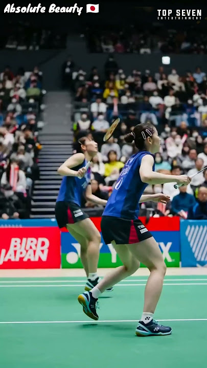 Absolute Beauty CHIHARU SHIDA & NAMI MATSUYAMA 🇯🇵 #badminton #beautiful #girl #shorts #youtubeshorts