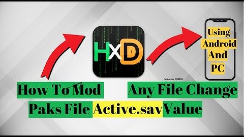 How To Mod Paks File | Any File Change Value | Active.sav | Stylo Gaming