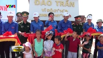 Khánh thành công trình cột cờ Tổ quốc tại Đảo Trần