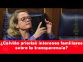 ¿Calviño priorizó intereses familiares sobre la transparencia?