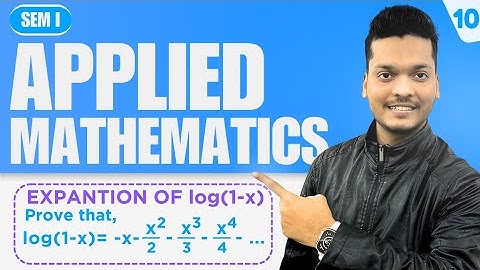 Expansion Of log(1-x) | Maclaurin series