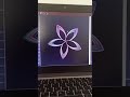 #python #codingart #shortsfeed  Drawing a Colorful Flower using Code! ✨💻