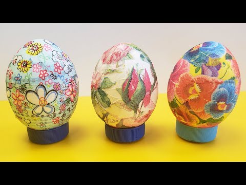 Как покрасить яйца